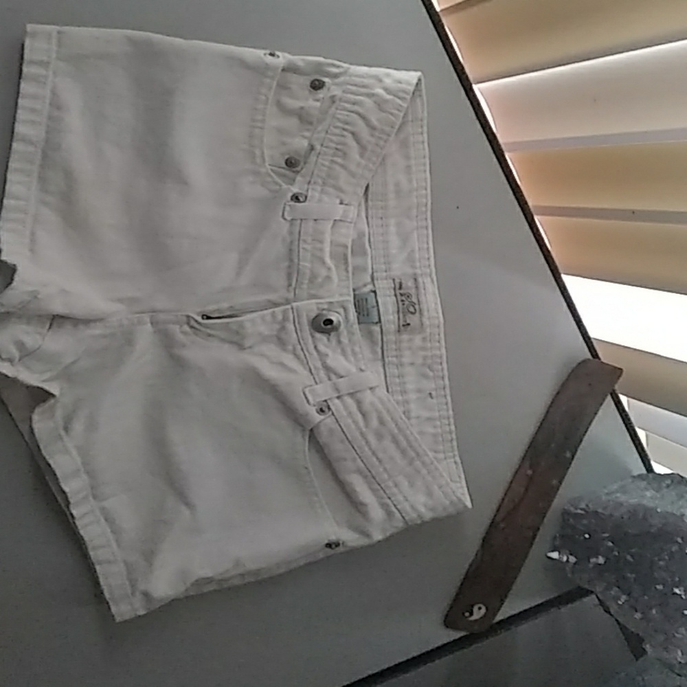 White Summer Shorts